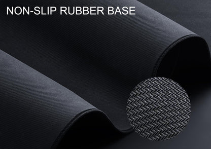 Large Gaming Mouse Pad, XXL Extended Computer Keyboard Mouse Mat with Stitched Edges, 31.5" x 15.7" Non-Slip Waterproof Rubber Base Office Big Long Mousepad for Work, Game, Office, Home, Black