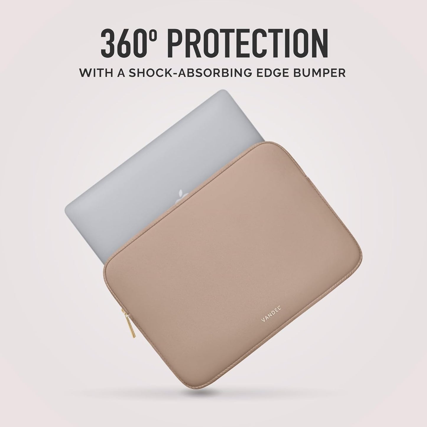 Vandel Slim MacBook Pro 16 Inch Laptop Sleeve, 15.6-16 inch Laptop Case, Protective MacBook Case Sleeve, Dell XPS 16 Cover 15.6 in, HP 15-fc, Lenovo IdeaPad 15, Mac Book Pouch, Computer Carrying Bag