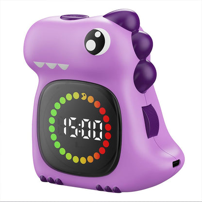 Visual Timer for Kids Light Blue Dinasuor Kids Timer Visual Led Rechargeable Toddler Timer Visual Countdown for Classroom Home Studing Playing