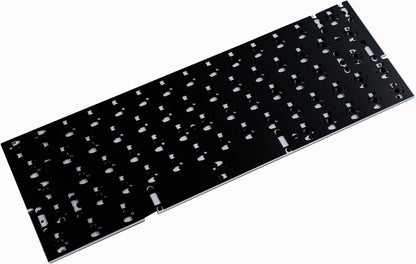 YMDK Keyboard Sound Dampening Foam 61 64 Layout 3-Piece Set Poron Silencer Pad Gasket Switches Dampener for Mechanical Keyboard