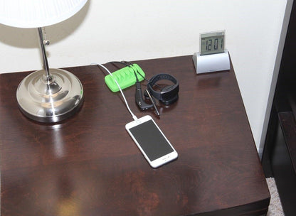 Desktop Cable Organizer, Weighted, Eco-Friendly Silicone, No Bad Smell, Bundled with 4 Reusable Cable Ties (Black)