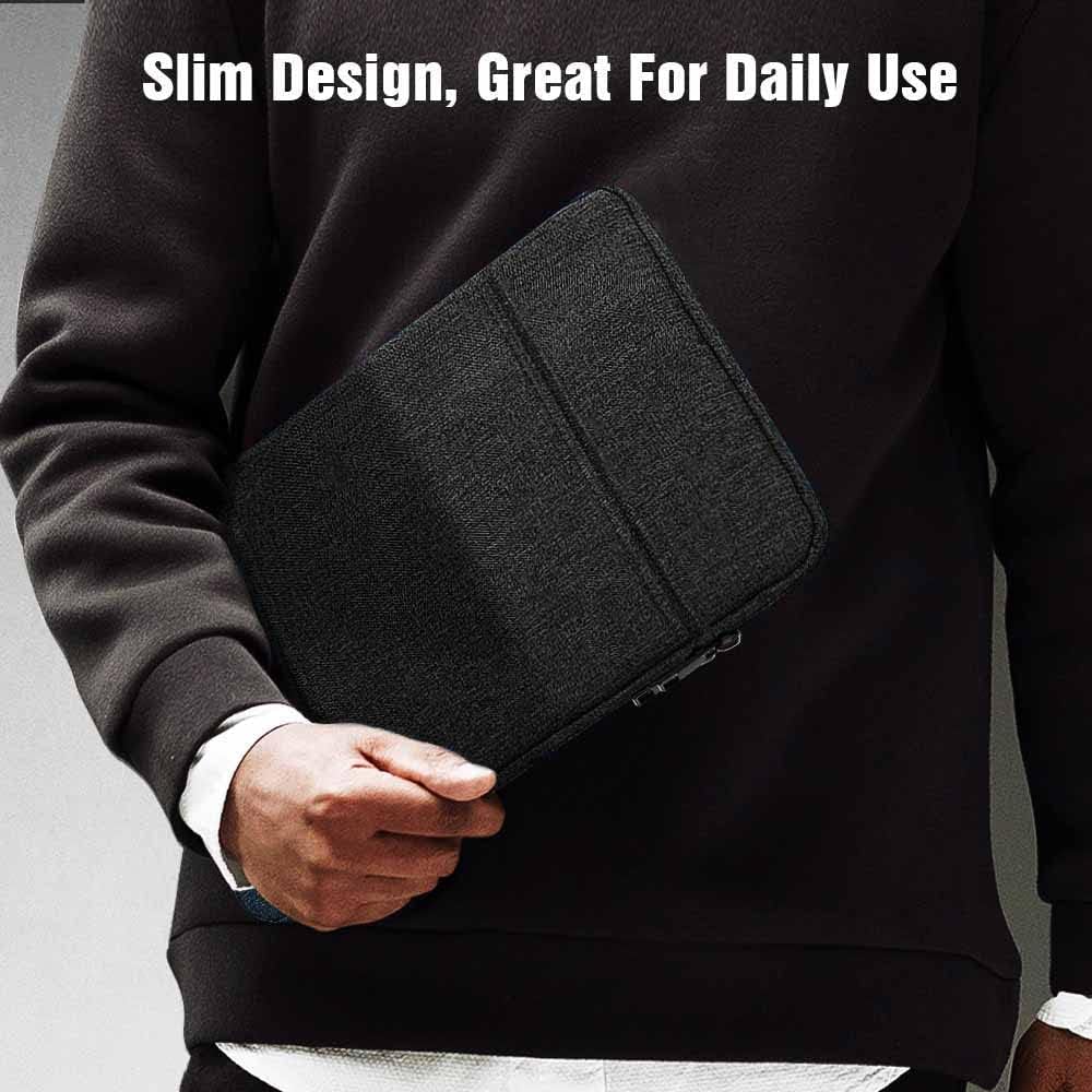 TiMOVO 9-11" Tablet Sleeve Bag for iPad 11-inch A16 2025, iPad 10.9"/10.2"| Air 11 Inch/5th/4th Gen. 10.9", Galaxy Tab A9+/A11Plus 11", Protective Bag Fit Smart Keyboard, Dusty Blue