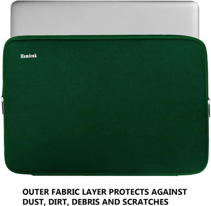 Laptop Sleeve 15.6 Inch, Durable Shockproof Protective Cover Flip Case Briefcase Carrying Computer Bag Case Compatible with 15.6 Inch HP, ASUS, Lenovo, Acer, Notebook, Computer, Black