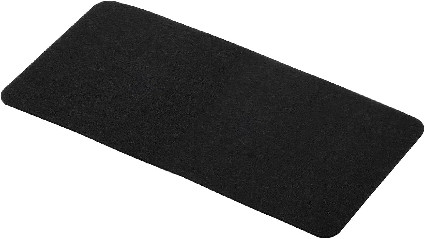 PATIKIL 24"x12" Desk Mat Protector, Felt Dual Side Mouse Pad Writing Mat for Office Home, Gray