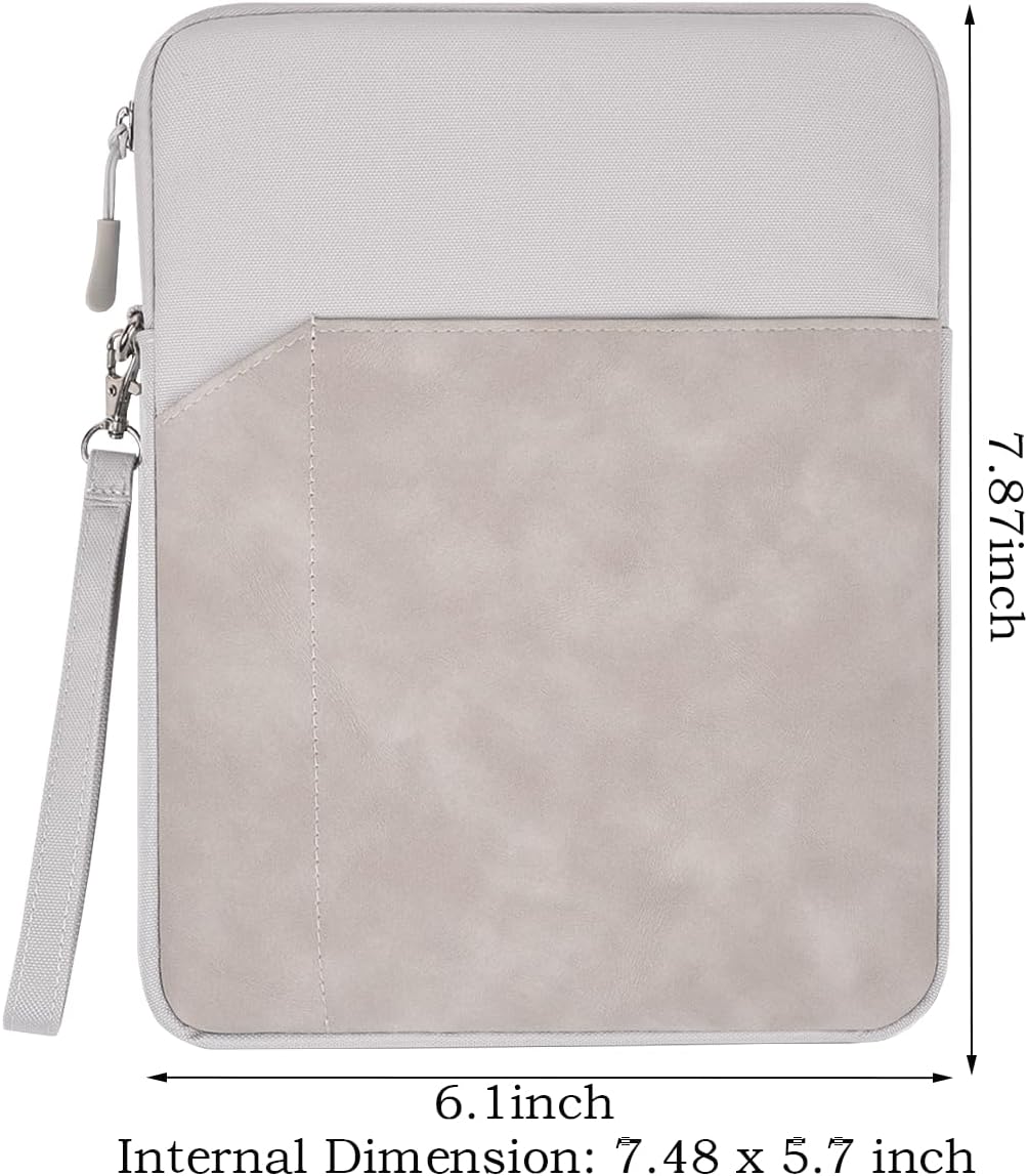 CAAORDKSO 9-11 Inch Tablet Sleeve Case, Tablet Bag Carrying Travel Pouch for iPad 11-inch A16 2025, 11 inch iPad Air M3 M2 / Pro M4, 10.2 10.9" iPad, Galaxy Tab S8/S9 11"/ Galaxy Tab A9+ Bag, Purple