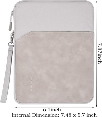 CAAORDKSO 9-11 Inch Tablet Sleeve Case, Tablet Bag Carrying Travel Pouch for iPad 11-inch A16 2025, 11 inch iPad Air M3 M2 / Pro M4, 10.2 10.9" iPad, Galaxy Tab S8/S9 11"/ Galaxy Tab A9+ Bag, Purple