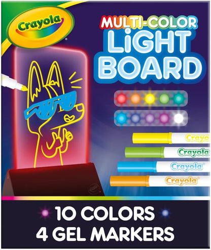 Crayola Ultimate Light Board - White, Kids Drawing Tablet, Gifts for Kids, LED Drawing Board, Sketching Art Projector, Toys for Boys & Girls, 6+