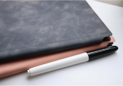 Portable Small Dry Erase Board Whiteboard Notebook Handheld, Reusable White Board Dry Erase Notebook for Desk, At Home Office Study Essentials-9.5" x 6.6" (Pink)