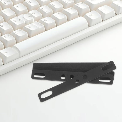 4pcs Keyboard Keycap Soundproof Foam: Space Bar Sound Dampener Pad for Home and Office Noise Reduction - Sponge Silencer for Mechanical Keyboards