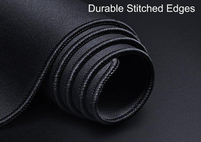 Large Gaming Mouse Pad, XXL Extended Computer Keyboard Mouse Mat with Stitched Edges, 31.5" x 15.7" Non-Slip Waterproof Rubber Base Office Big Long Mousepad for Work, Game, Office, Home, Black