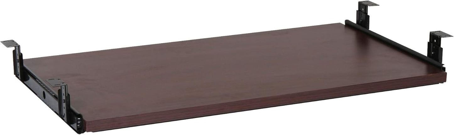 Lorell 87526 Keyboard Tray, 26" x15-3/8, Cherry