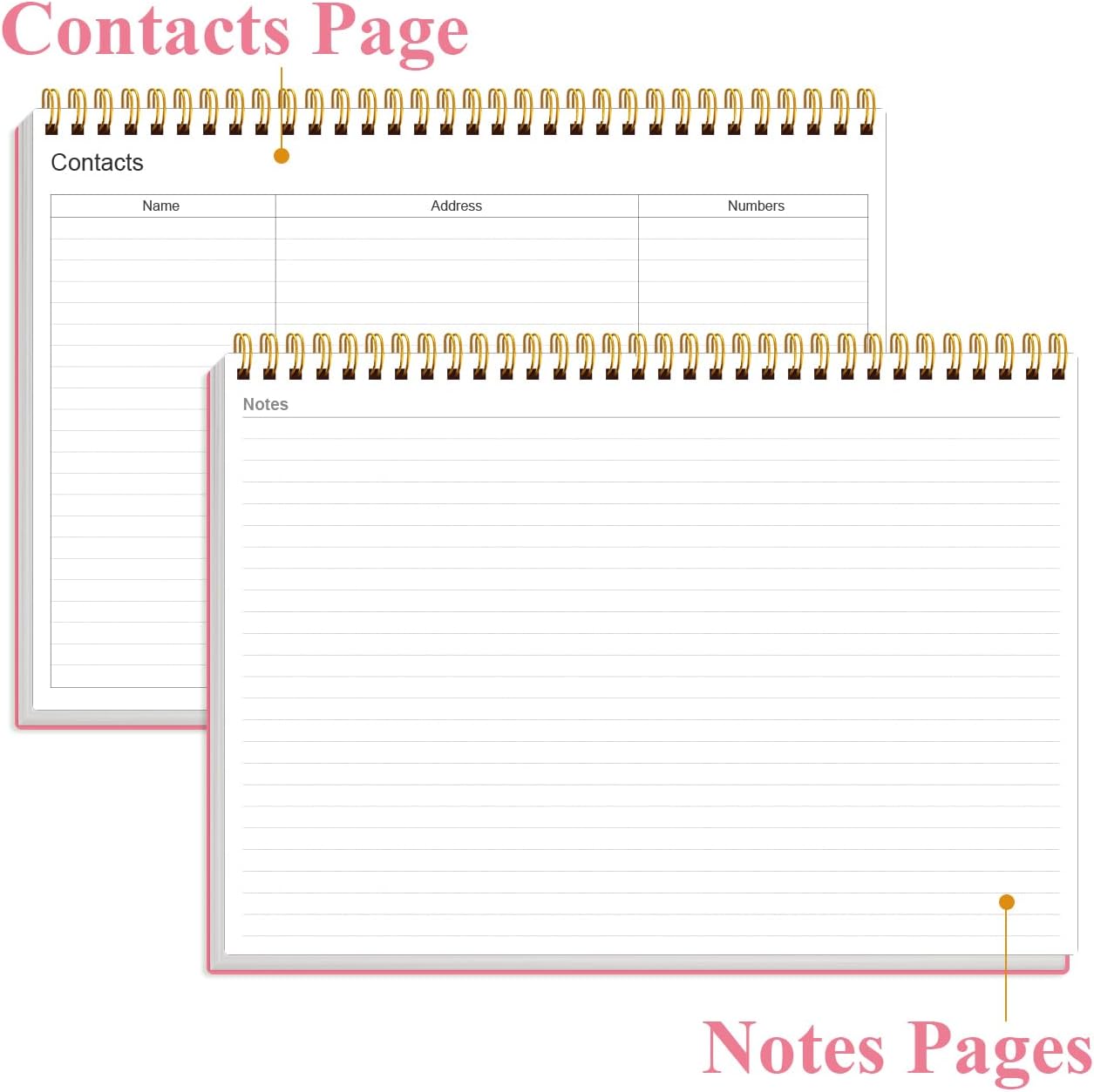 Weekly Productivity Planner - 8" x 11" Dashboard Desk Pad/Planner, Habit Tracker, Spiral Undated Weekly Planner for Office/School/Home, 54 Weeks, Black