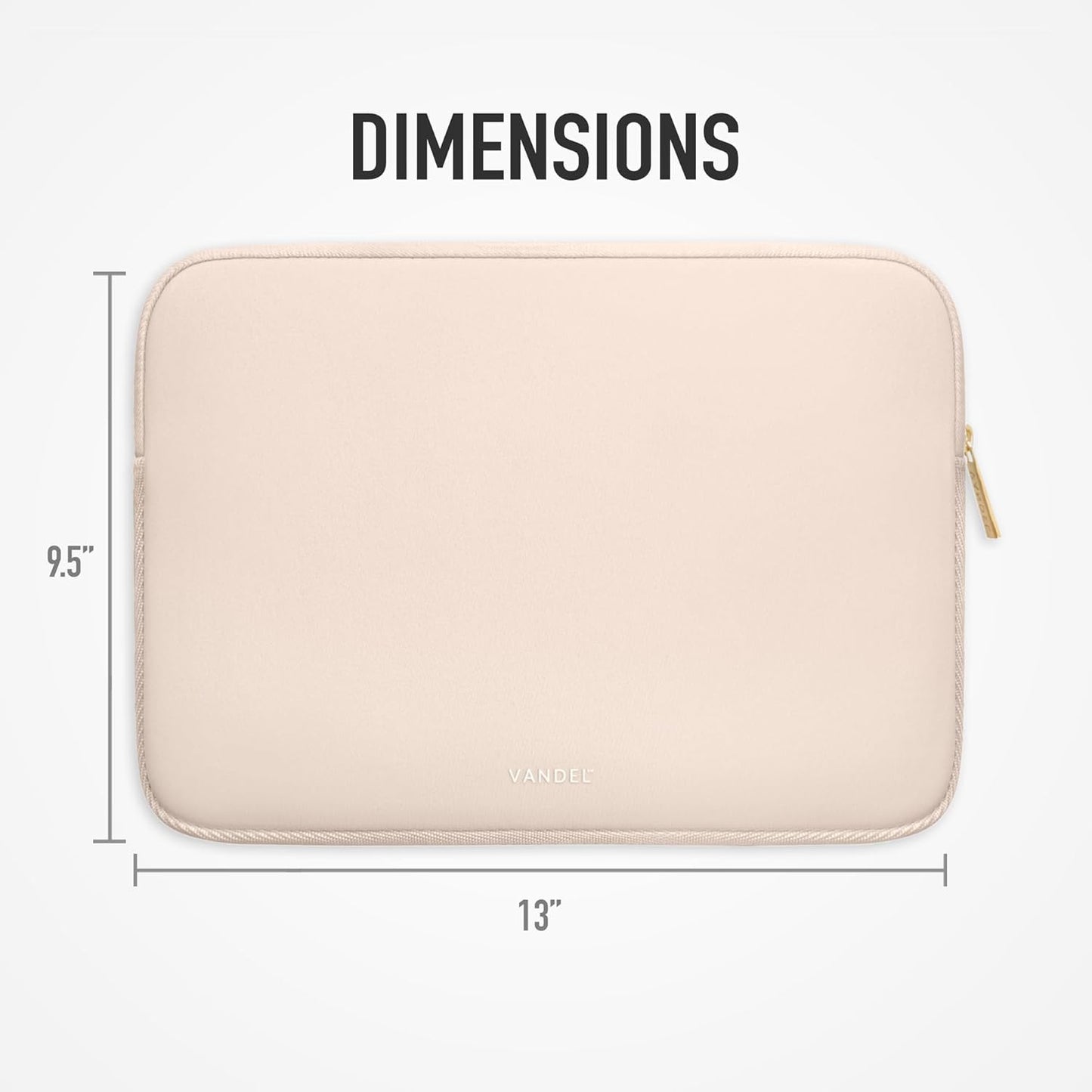 Vandel Slim MacBook Pro 16 Inch Laptop Sleeve, 15.6-16 inch Laptop Case, Protective MacBook Case Sleeve, Dell XPS 16 Cover 15.6 in, HP 15-fc, Lenovo IdeaPad 15, Mac Book Pouch, Computer Carrying Bag