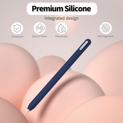 Ultra Thin Protective Pencil Cover for Apple Pencil Pro &Apple Pencil 2nd Gen Silicone Case Sleeve Compatible with Apple Pencil Pro (Pink)