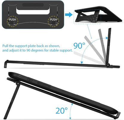XPPen AC42 Graphics Tablet Stand - Laptop & Mobile Device Holder for XPPen Artist10 2nd, Artist12, Artist13.3 Pro, Artist13.3 Pro V2 - Suitable for 9"-14" Devices