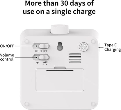 Visual Timer for Kids and Adults,LCD Digital 60-Minute Countdown Timer Silent Classroom Timer, Time Management Tool for Home, School, or Work
