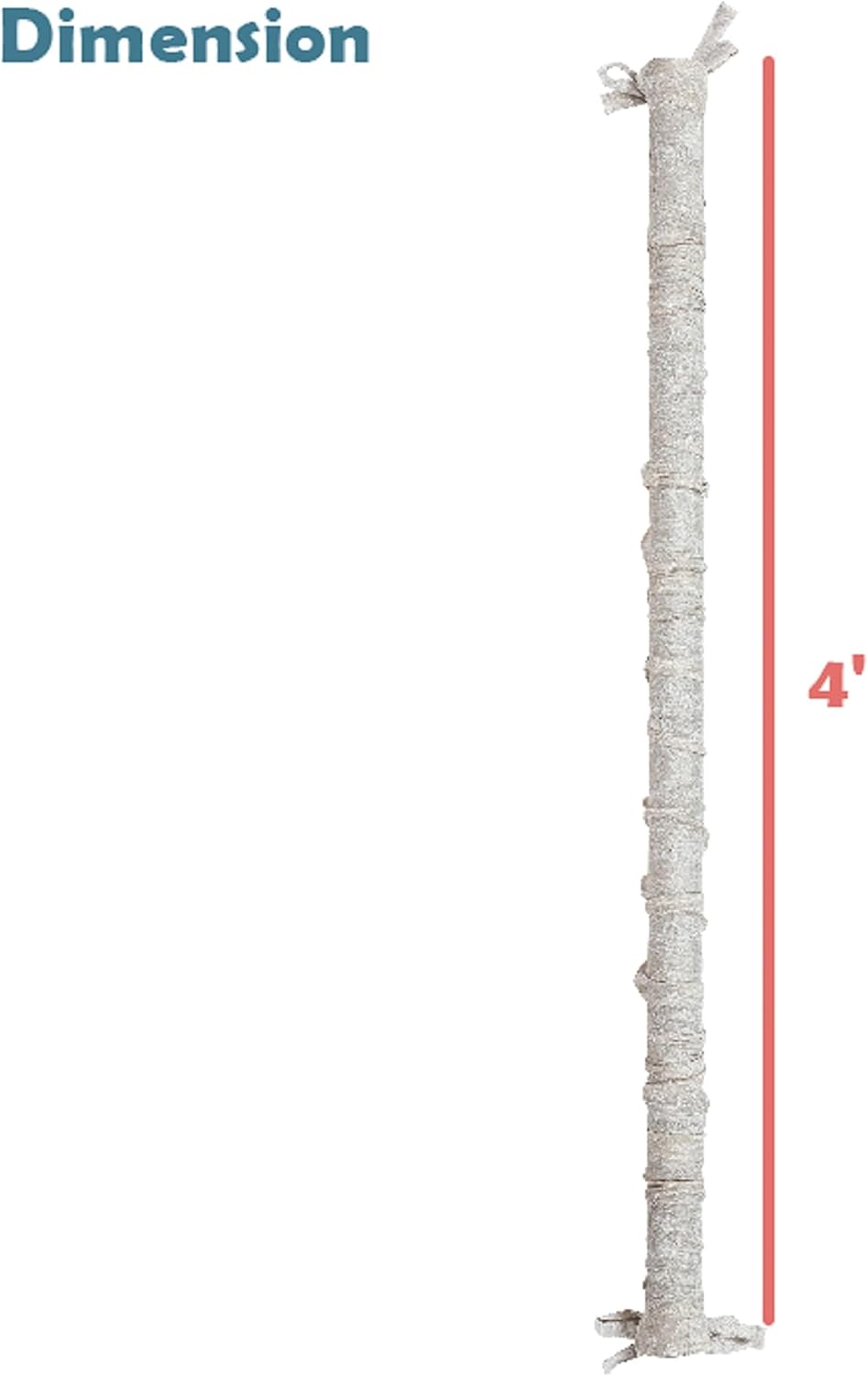 Aspen Creative 15013-21A, 6' Wheat Faux Silk Fabric Cord & Chain Cover, Easy to Install for Lighting Fixture, Cable Management, Lamp Wire Cover