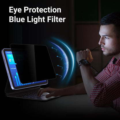 [2-Pack] Privacy Screen For Computer Monitor, 27-Inch 16:9 Aspect Ratio; Anti Spy/Bule Light/Glare And Eye Protection, 2 Install Ways Removable For Office, Airport, Cafe And Other Public Area; Diagonal 27 Inches, Width 23.53 Inches, Height 13.24 Inches