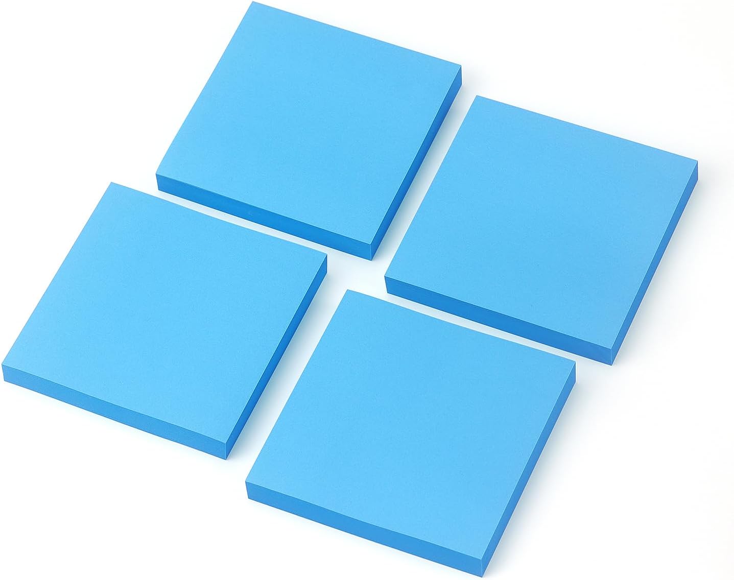 Osboo Sticky Notes 3x3 Pop Up Self-Stick Notes Pads with 6 Bright Colors, Easy to Post for Office, School, Home, 6 Pads/Pack, 100 Sheets/Pad(Pop Up)