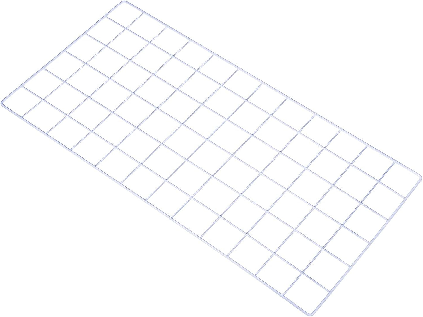 PATIKIL 16"x12" Wire Grid Panel, 1 Pack Wall Grid Decorative Panels Board Photo Pictures Display Decor Hanging Organizer for Home Office, Black