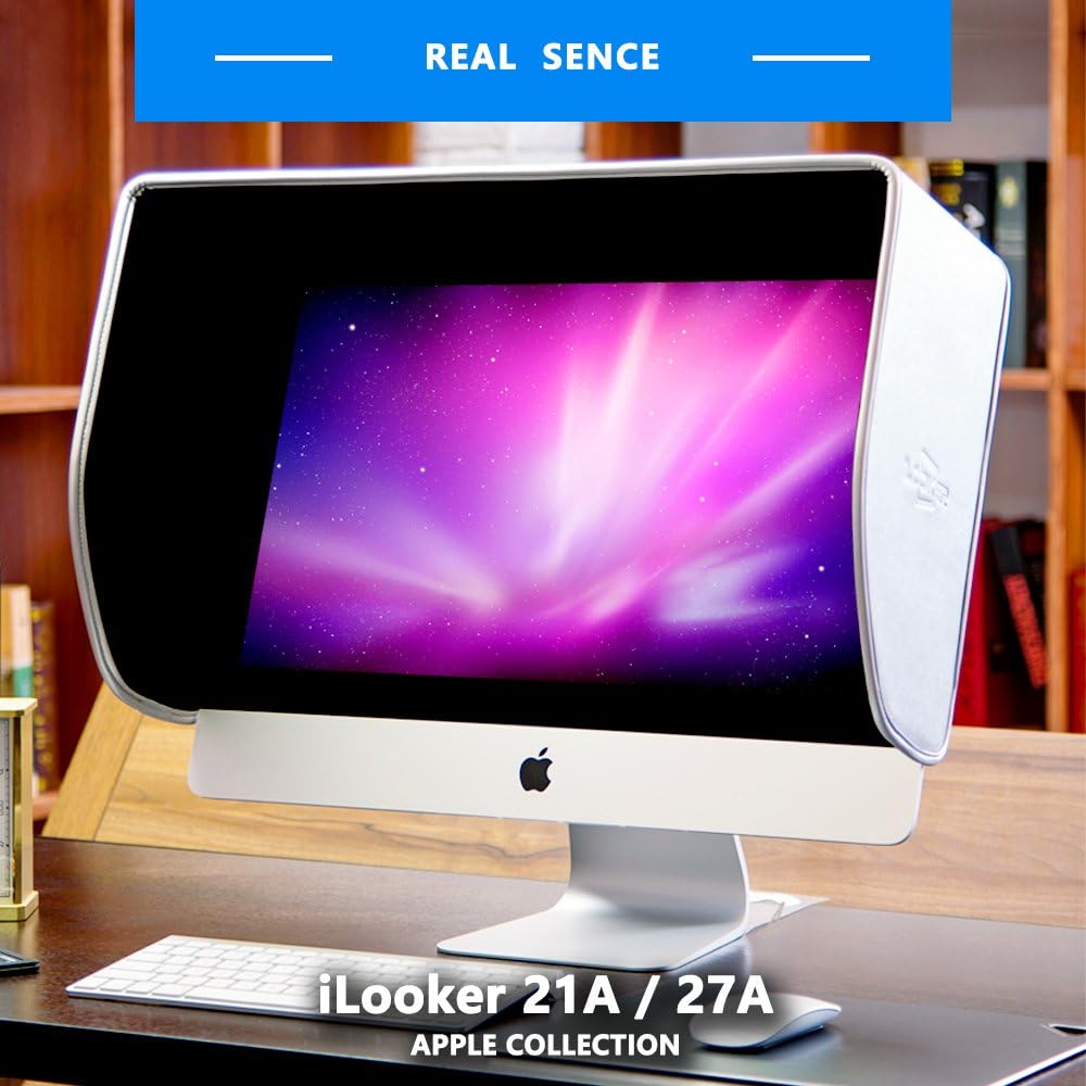 22E 21~22 inch LCD LED Video Monitor Hood Sunshade Sunhood for Dell HP Viewsonic Philips Samsung LG EIZO NEC ASUS ACER BENQ AOC Lenovo, Fits Monitor Frame Width 505-525mm