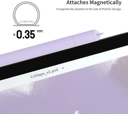 ELETIUO Silicone Case Compatible with Apple Pencil (USB-C),Protective Holder Grip Sleeve with Cap Accessories,Anti-Slip Cover Supports Magnetic Compatible with Apple Pencil 3rd Generation,Carrot