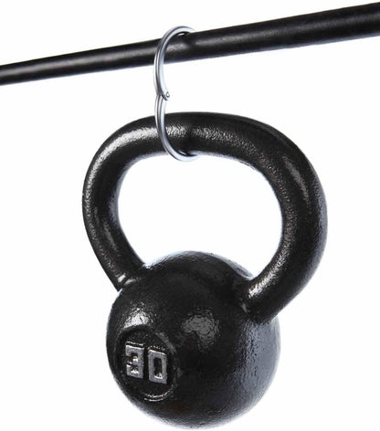 Clipa Bag Hanger - The Ring that Opens Into a Hook, Closes Automatically | Hangs Almost Anywhere in Just 1/2" of Space | Holds 33 lbs | 9 Styles | 3 yr Warranty