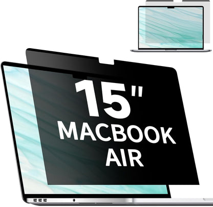 Magnetic Laptop Privacy Screen 14 Inch 16:10, Removable Matte Anti Glare Blue Light Filter - Computer Privacy Shield Not for 14" 16:9 Laptop