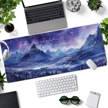 World Map Desk Mat Historical World Map Desk Pad Extra Large Computer Mouse Pad XL Black Topographic Mousepad Keyboard Pad for Desk Gaming Computer Laptop Office Non-Slip Desk Pad 31.5x11.8 in
