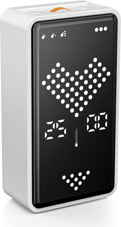 Sand Timer, Digital Hourglass Timer, Rechargeable Magnetic Visual Timer with Large LED Display, Adjustable Volume for Classroom, Cooking, Fitness, Baking, Kids Learning & Teaching