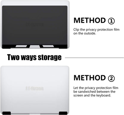 Hanging 15.6 Inch Laptop Privacy Screen Blue Light Screen Protector Anti Glare Anti-Scratch Laptop Privacy Screen Shield 15.6 Inch 16:9 Aspect Ratio