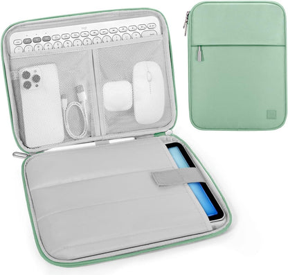 Dadanism 9-11 Inch Tablet Sleeve Padded Carrying Case for iPad (A16) 11th Gen 11", iPad 10th Gen 10.9", iPad Air M4/Pro M5 11", iPad Air 5/4, iPad 9/8/7th Gen, Galaxy Tab A11+ Plus 11", Blue