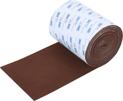 Felt Furniture Pads, Non Slip Self Adhesive Cuttable Felt Tape Black Heavy Duty Felts Strip Roll for Protecting Hardwood Floors Chair Wall Protector (40 x 5 x 0.12 Inch)