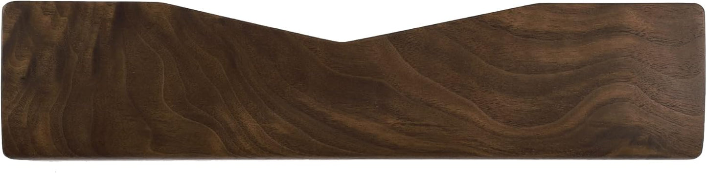 2 pcs Mini Wood Wrist Rest Portable Movable Solid Wooden Walnut Beech for Most Mechanical Keyboard Numpad Sp64