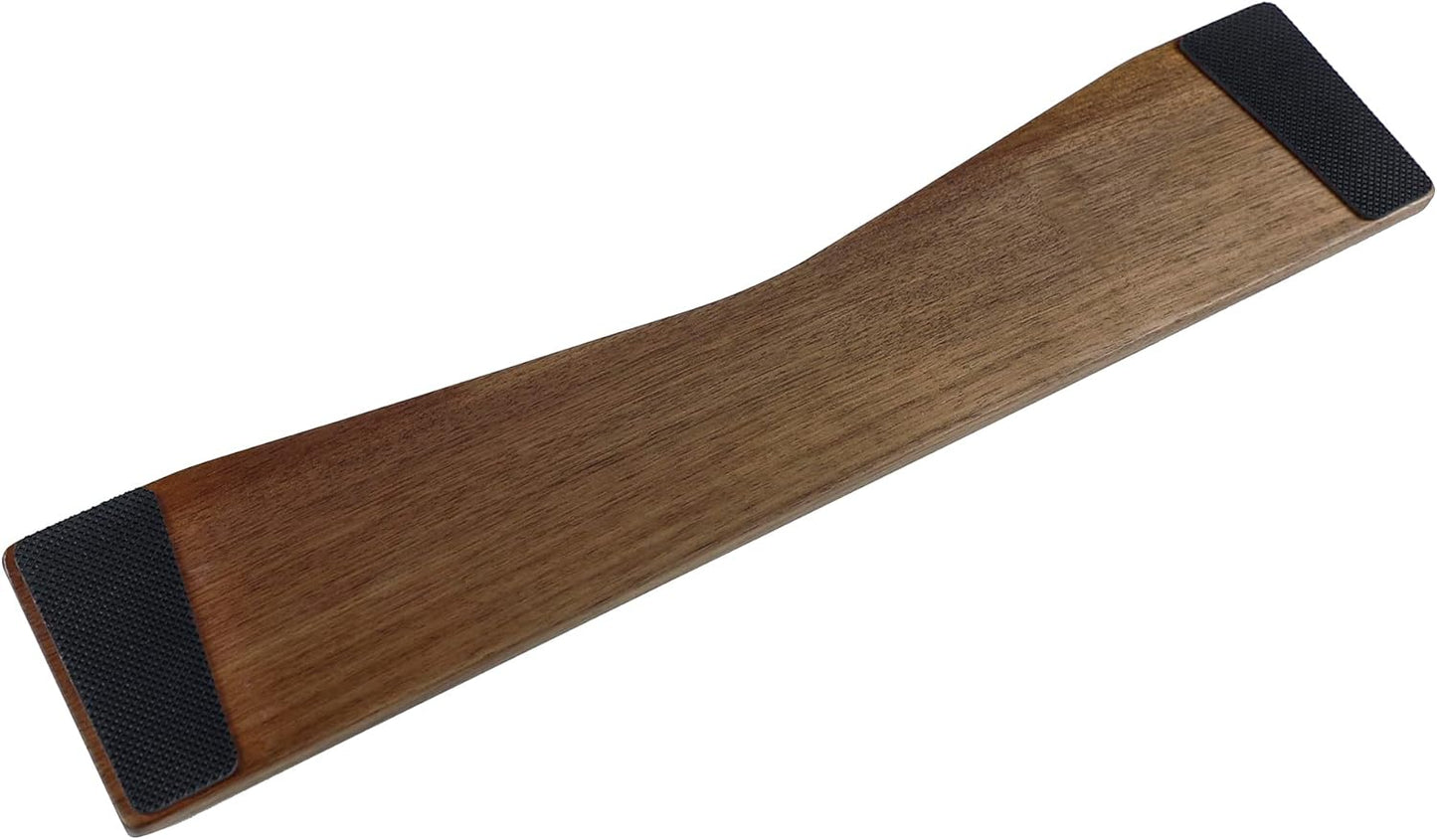 2 pcs Mini Wood Wrist Rest Portable Movable Solid Wooden Walnut Beech for Most Mechanical Keyboard Numpad Sp64