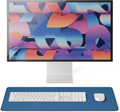 Jotsome Leather Desk Pad Mat, Non-Slip Desk Blotter Pad - Desk Protector for Office, Home, Lap Desk, Laptop, and Desktop