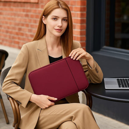 Laptop Sleeve for MacBook Neo/Air/Pro 13 inches A18/M5/M4/M3/M2/M1 Chip 2026-2020 A3404 A3449 A3240 A3113 with 2 Pockets Tablet Bag Case Accessories (Bright Pink)
