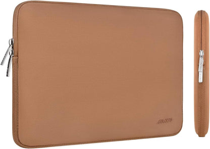 MOSISO Laptop Case 13.3 inch, 13-13.3 inch Laptop Sleeve Bag Compatible with MacBook Air/Pro 13/Pro 14 M5 M4 M3 M2 M1, HP Dell ASUS Lenovo, Neoprene Computer Sleeve Bag with Small Case, Baby Pink - Colors A