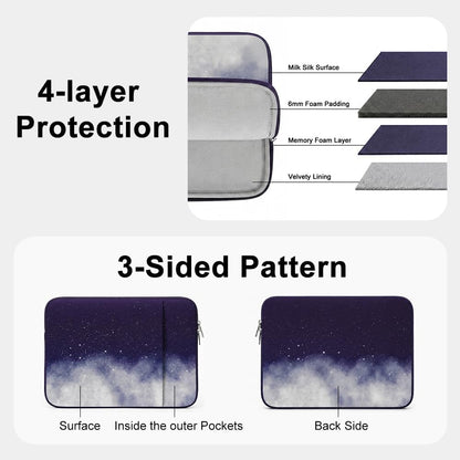 Laptop Sleeve for MacBook Neo/Air/Pro 13 inches A18/M5/M4/M3/M2/M1 Chip 2026-2020 A3404 A3449 A3240 A3113 with 2 Pockets Tablet Bag Case Accessories (Bright Pink)