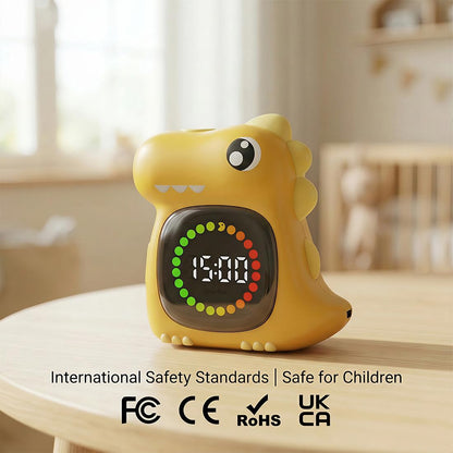 Visual Timer for Kids Light Blue Dinasuor Kids Timer Visual Led Rechargeable Toddler Timer Visual Countdown for Classroom Home Studing Playing