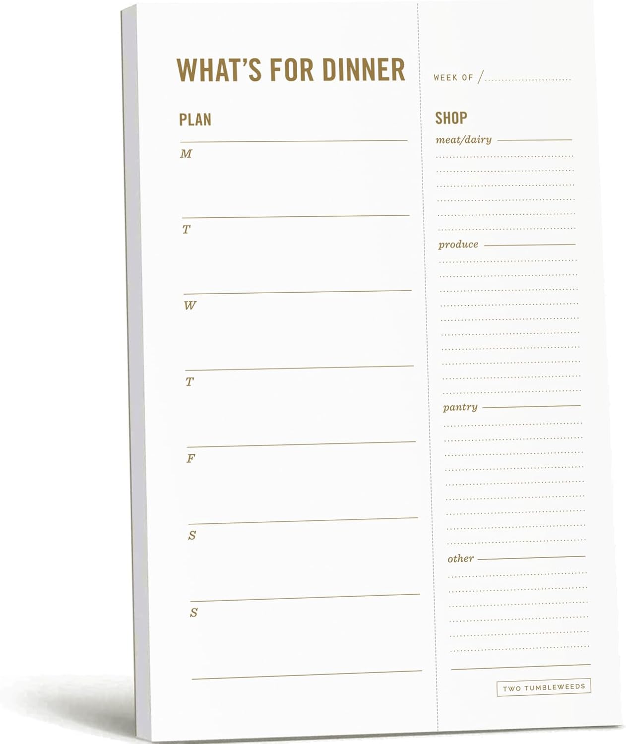 Daily Planner Notepad with Hourly Schedule - ADHD Planner, Time Block Planning Pad, Desktop To Do List, College Supplies - 6 x 9” - 50 Undated Sheets
