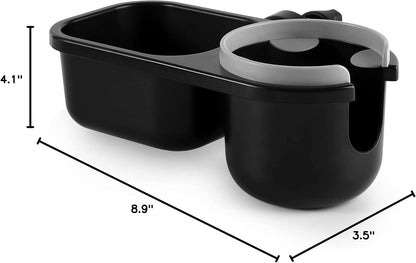 Accmor Stroller Cup Holder, Universal Cup Holder for Uppababy Nuna Doona Strollers, Bottle Drinks Holder for Wheelchair, Walker, Bike, Scooter