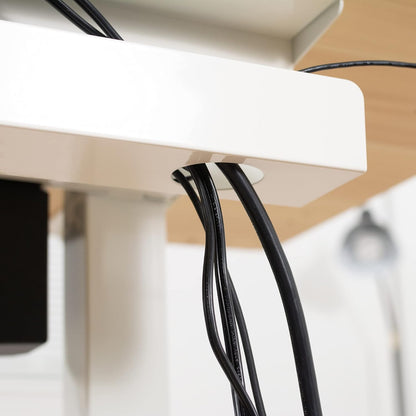 VIVO Under Desk 17 inch Cable Management Tray, Power Strip Holder, Cord Organizer, Wire Tamer for Office and Home, Black, DESK-AC06-1C