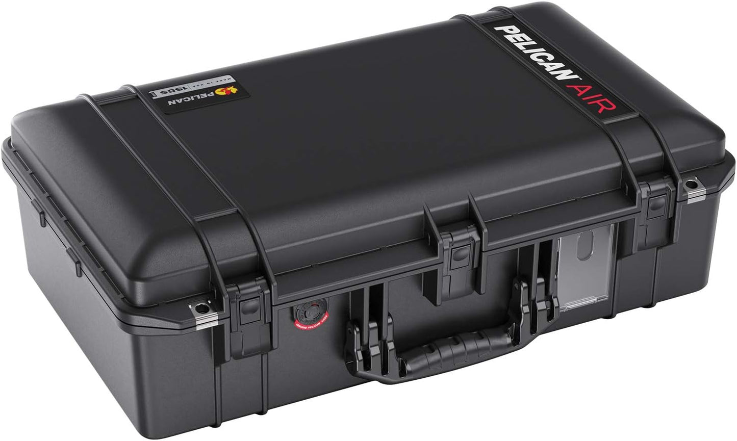 Pelican Electronic Organizer Travel Case - Portable Storage Bag with Multiple Storage Mesh Pockets for Cables, Chargers, Power Bank, AirPods - Black