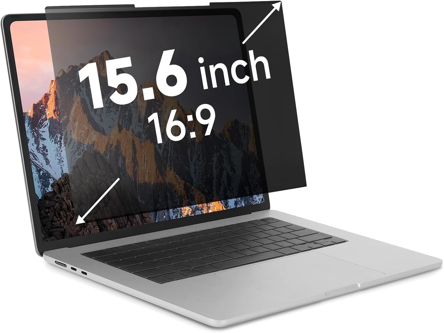 Nano-Suction Laptop Privacy Screen 14 Inch 16:10, Removable Screen Privacy Shield for Laptop, Anti Glare, Anti Bule Light, Screen Protector for Lenovo HP Dell Acer Asus Thinkpad