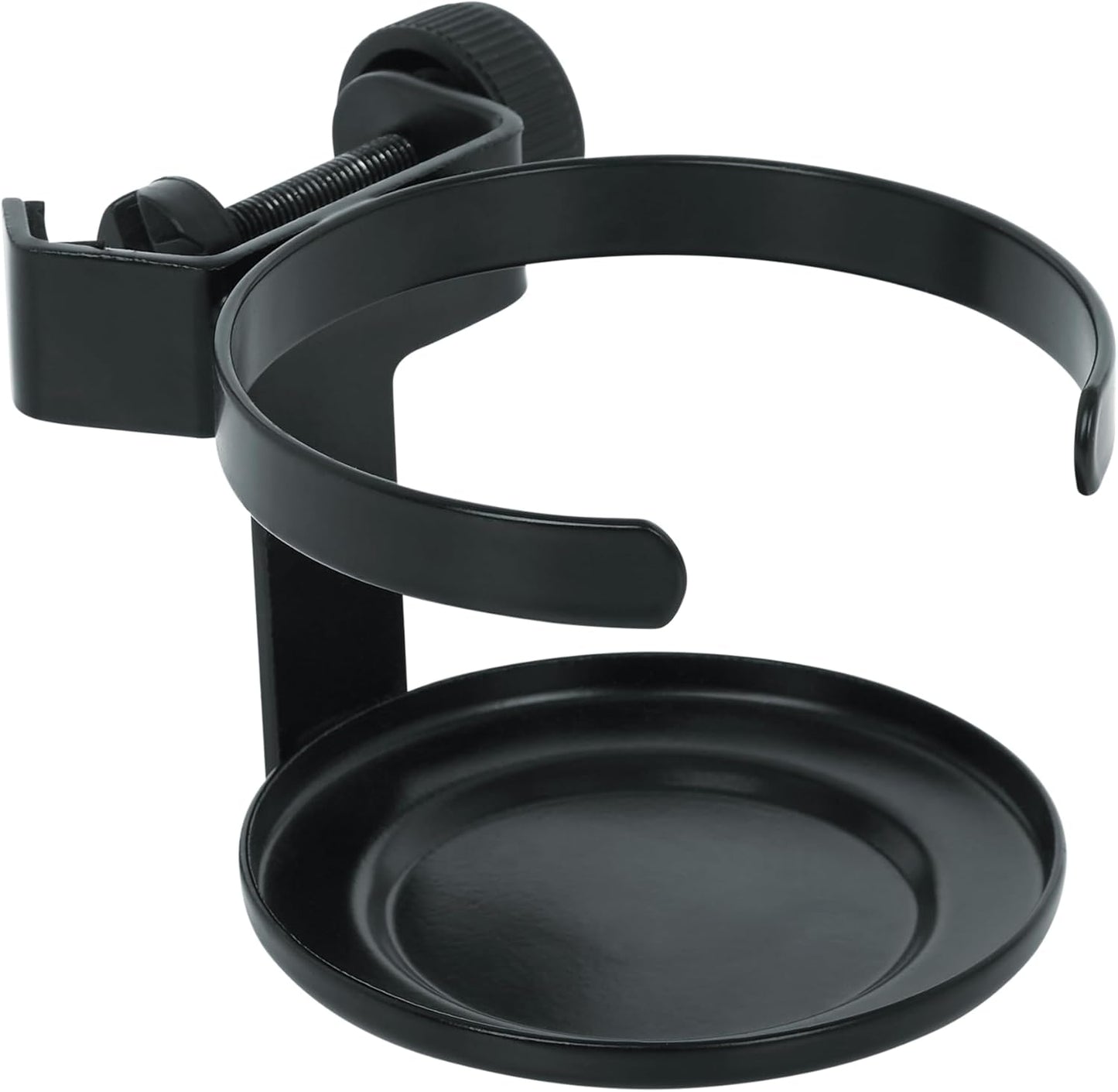 Gator Frameworks Microphone Stand Clamp On Drink Holder Holds Single Beverage, Cup (GFW-SINGLECUP)