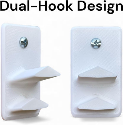 Cutting Mat Hangers with Double Hooks 3-Pack, Storage Holders, Wall Storage Organizer Compatible with Cricut Explore One/Air/Air 2/Maker Cutting Mats