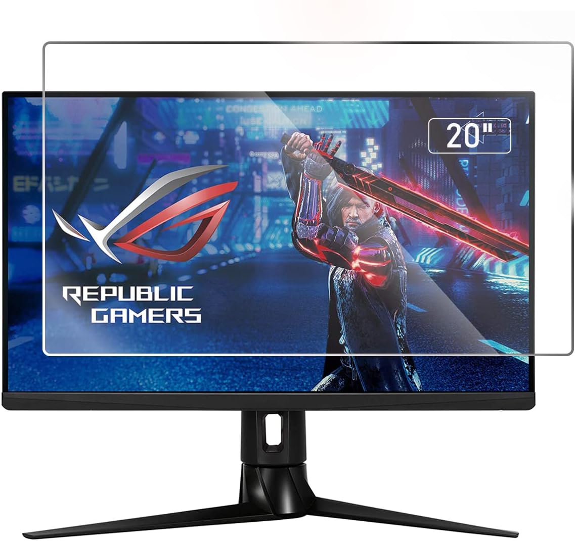 2Pack 22" Anti Glare Matte Monitor Screen Protector for Sceptre/LG/Dell/HP/Acer/ViewSonic/ASUS/Aoc/Samsung Diagonal 22" 16:10 LED PC Screen Gaming Monitor Eye Protection Film (L x W/474 x 296)