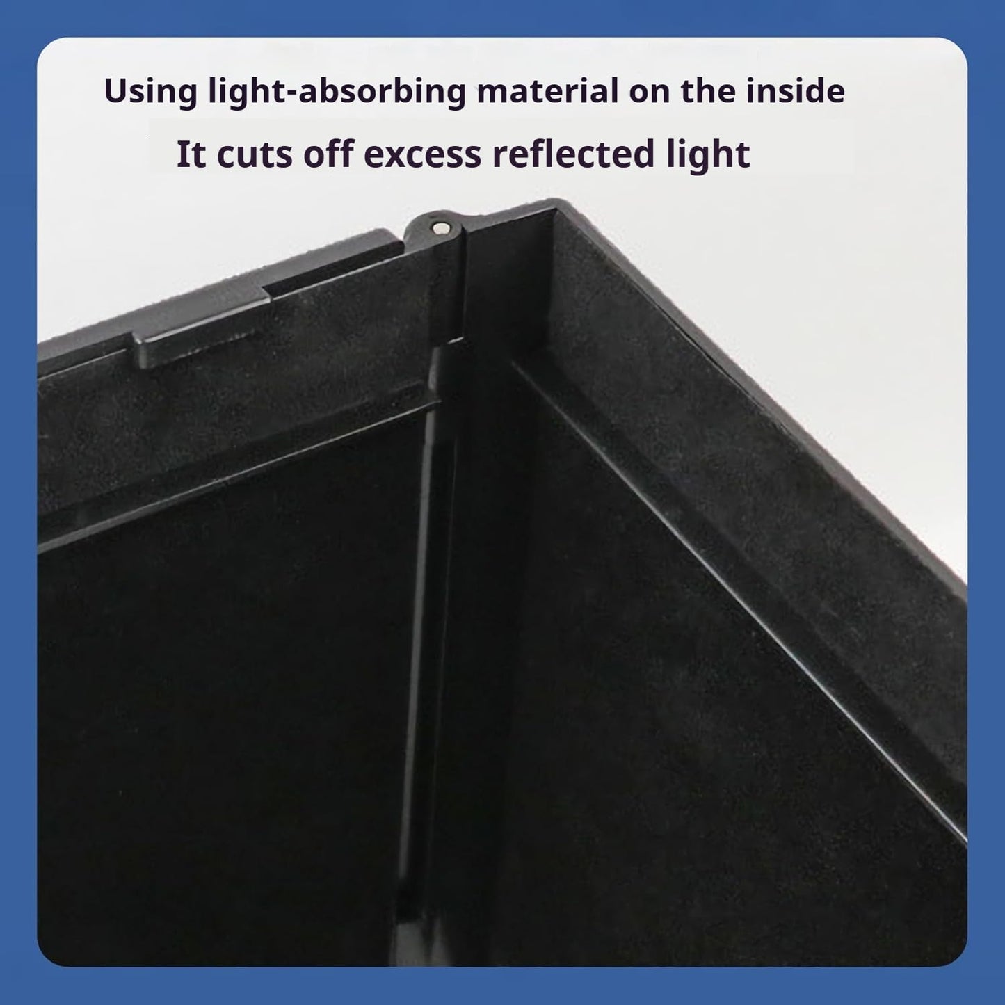 17–27 Inch Foldable Adjustable Monitor Hood | Privacy Sunshade (Fits 16.15–27.95in W/41–71cm, ≤14.17in H/≤36cm) | Not for Curved Monitors