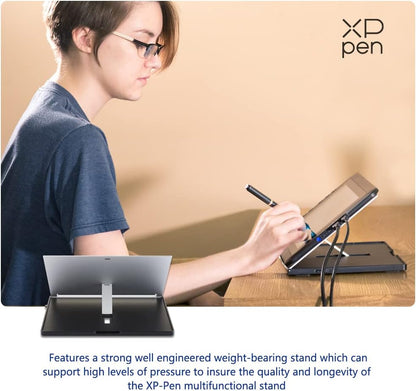 XP-PEN AC18 Multifunctional Metal Drawing Pen Tablet Stand for Pen Display Drawing Graphic Monitor Prevented Skidding Stander Holder